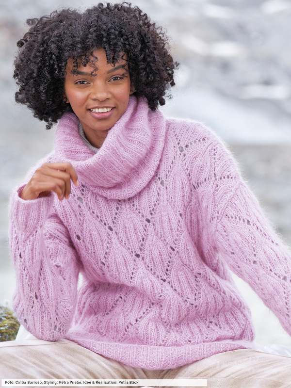 Pulli im Rautenmuster