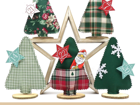 Nähanleitung Tannenbaum Adventskalender Wunscherfüller