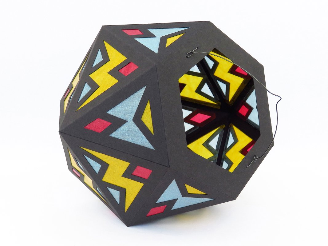 St. Martins-Laterne mit geometrischem Muster – Bastelanleitung und Vorlagen - Bild 10