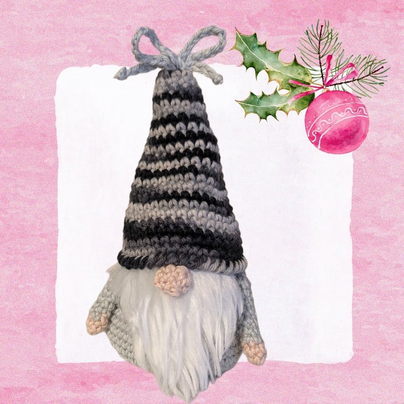 Wichtel zum befüllen mit beweglicher Mütze