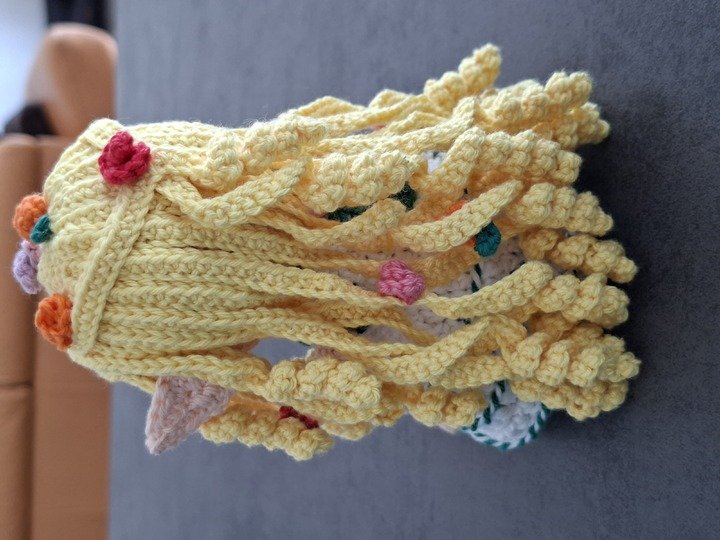 DIY Häkelanleitung Elfe "Almina" mit Gitarre- Amigurumipuppe