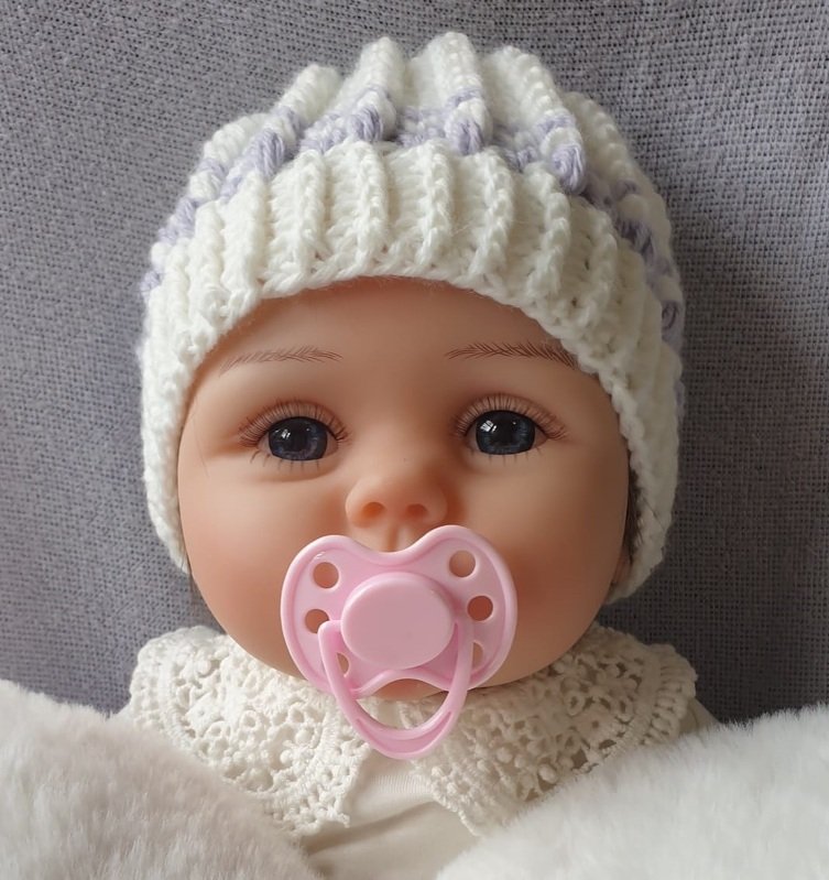 Crochet pattern for ‘Tuft’ hat with tufts in ribbed structure - Image 6