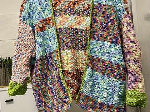 Weste "Color-Mix", Farbwahl nach Geschmack