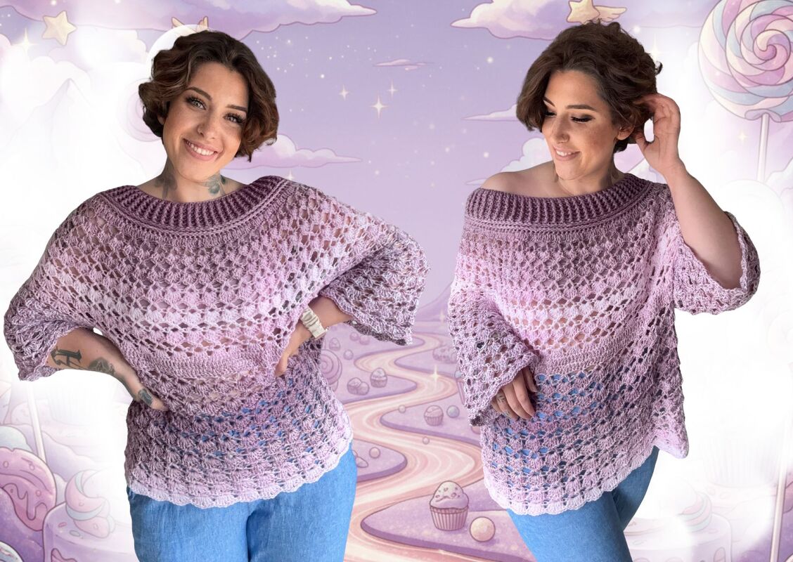 Häkelanleitung Pulli "HEAVENLY LULLABY"