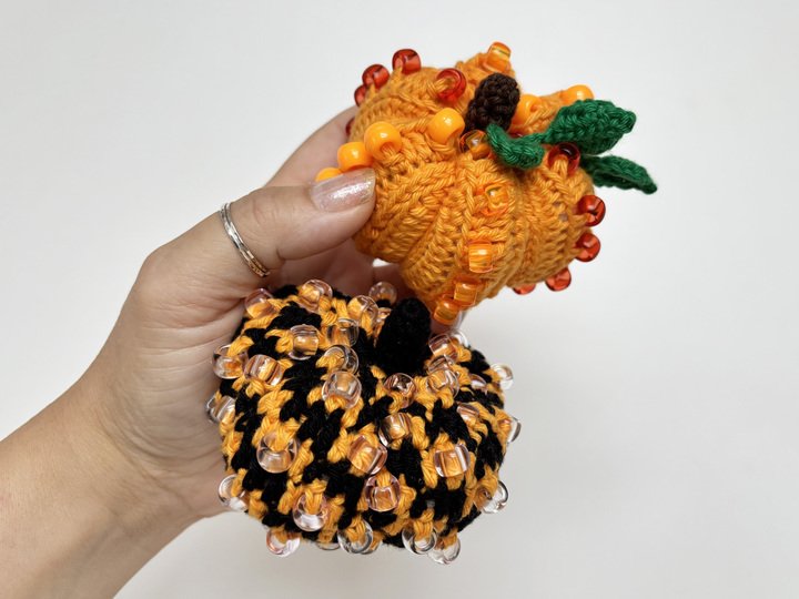 10 Häkelanleitungen Fidget Halloween Amigurumi Perlen, Häkelspielzeug Deko
