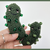 Positive Pickle, Emotional Support, Christmas Pickle Amigurumi Vegetables