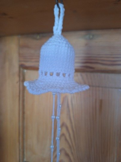 Häkelanleitung Fenster - Türdekoration  Glocke