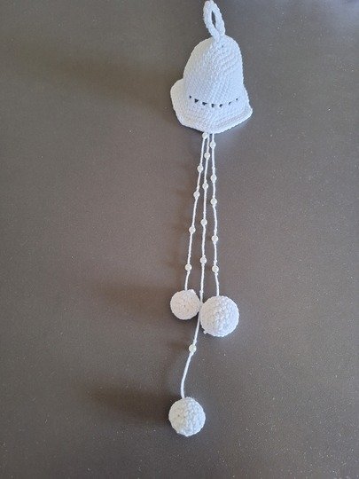 Häkelanleitung Fenster - Türdekoration  Glocke