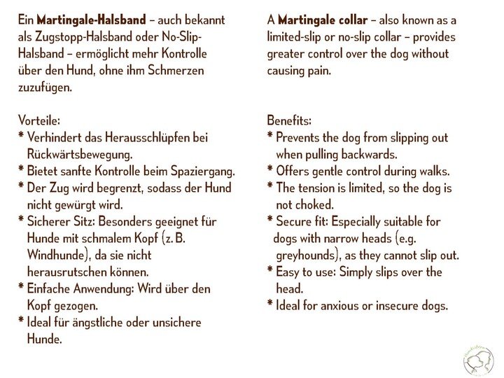 EMRYS Martingale-Halsband nach eigenen Maßen, Mess- u. Nähanleitung