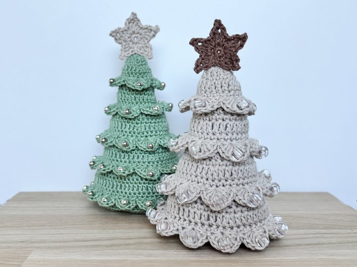 No-sew Crochet Christmas Tree Pattern, Holiday Decor, Xmas Tree, Winterdeco