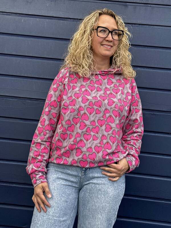 Raglanhoodie GONI Gr. 32-56 Schnittmuster PDF Ebook - Bild 5