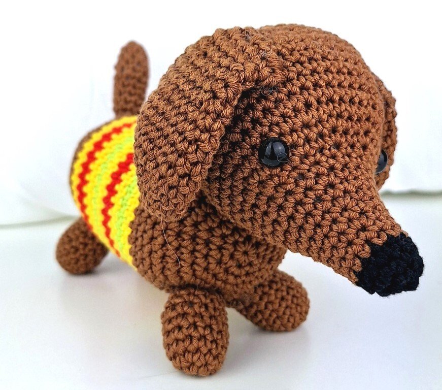 Häkelanleitung Dackel "Lotti" - Bild 3