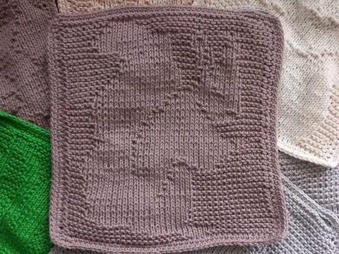 Eichhörnchen - Strukturmotiv, z.B. für Topf- oder Spüllappen