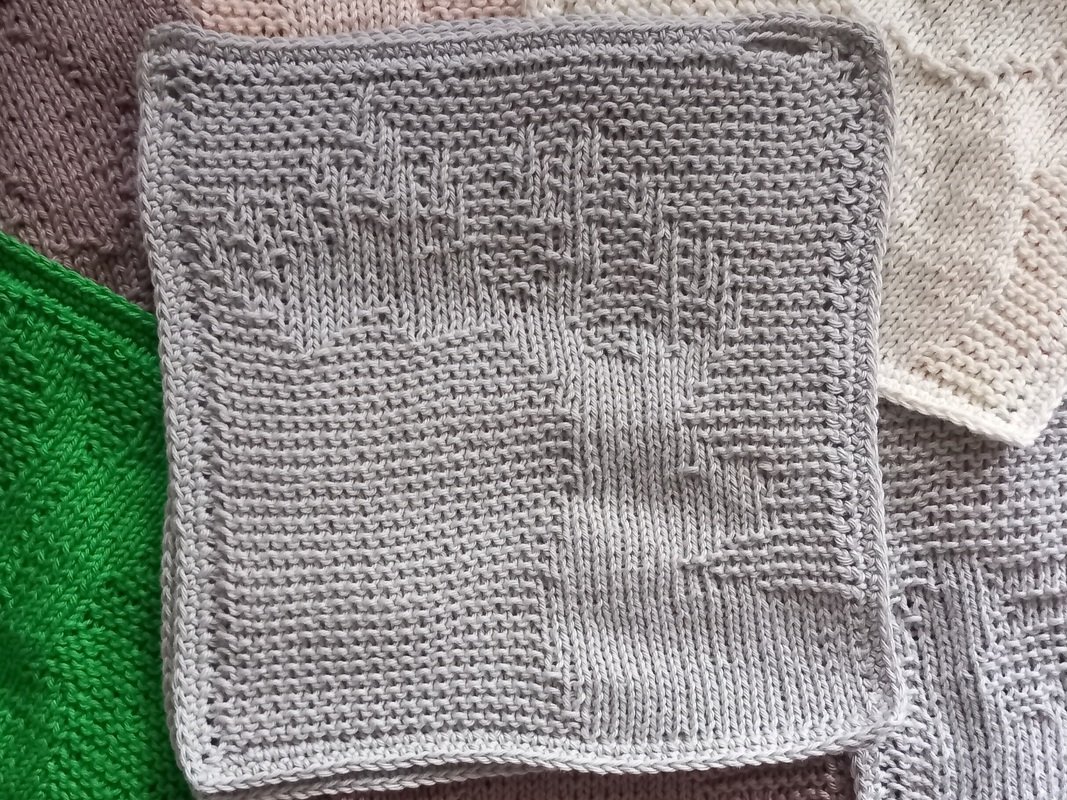 Hirsch - Strukturmotiv, z.B. für Topf- oder Spüllappen - Bild 2