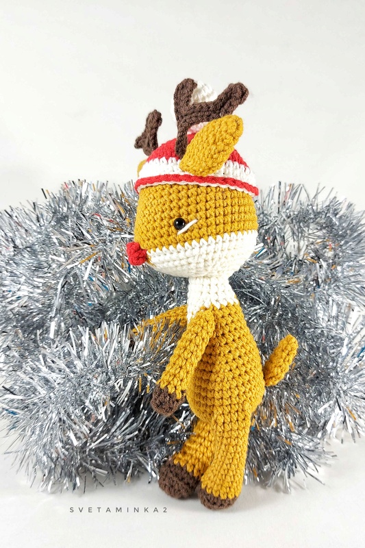 Reindeer Crochet Pattern & Christmas Tree Crochet Pattern | Amigurumi Toys