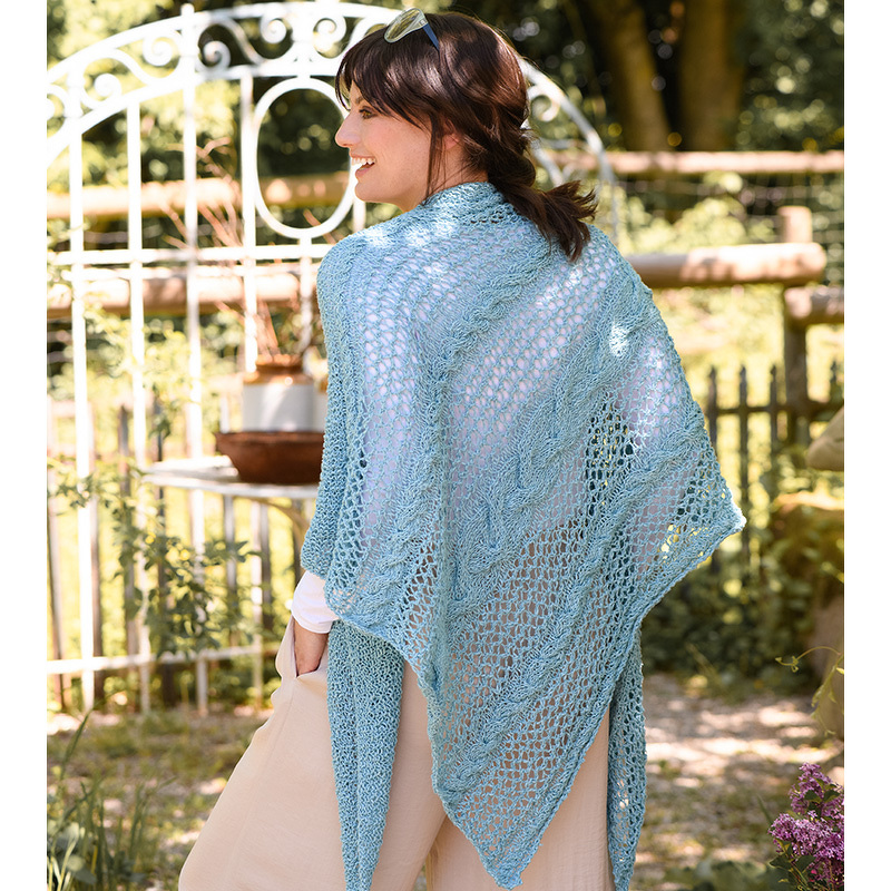 Strickanleitung Dreiecktuch "Larisa" 766032