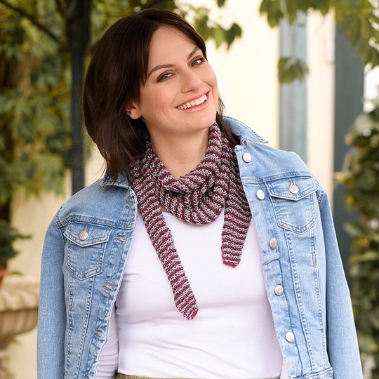 Strickanleitung Dreiecktuch "Amazonas" 766033