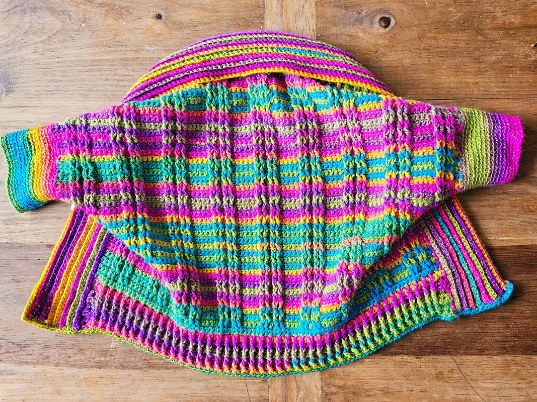 Häkelanleitung für Seelenwärmer/Jacke ,,Lumi", jede Größe möglich