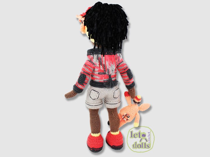 Khira Large Crochet Doll Pattern