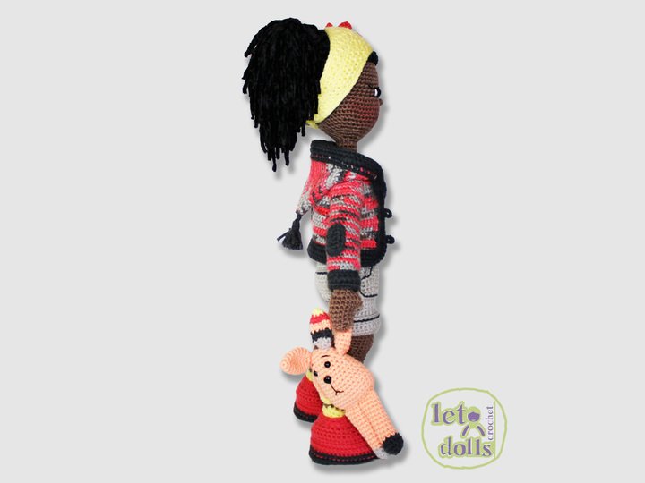 Khira Large Crochet Doll Pattern