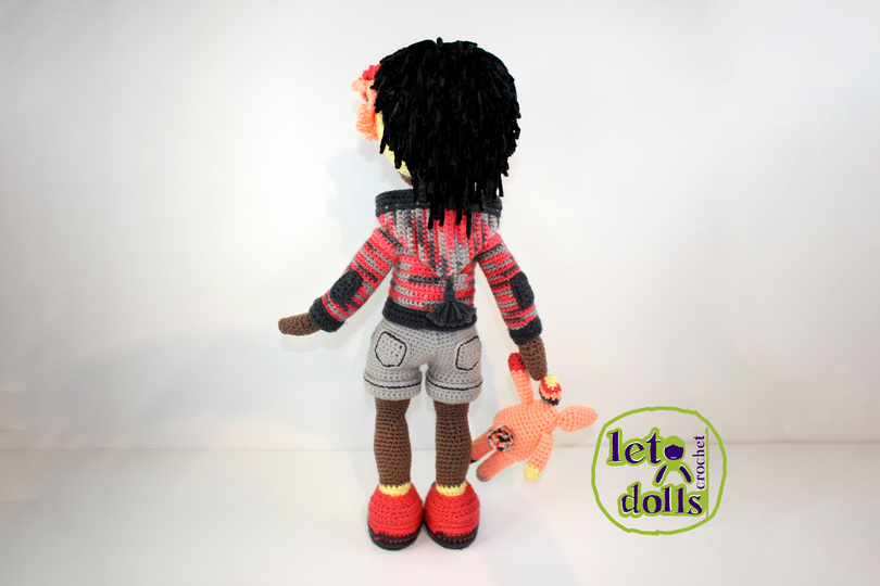 Khira Large Crochet Doll Pattern