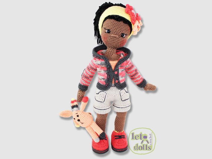 Khira Large Crochet Doll Pattern