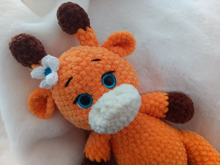 Plush Giraffe Crochet Pattern