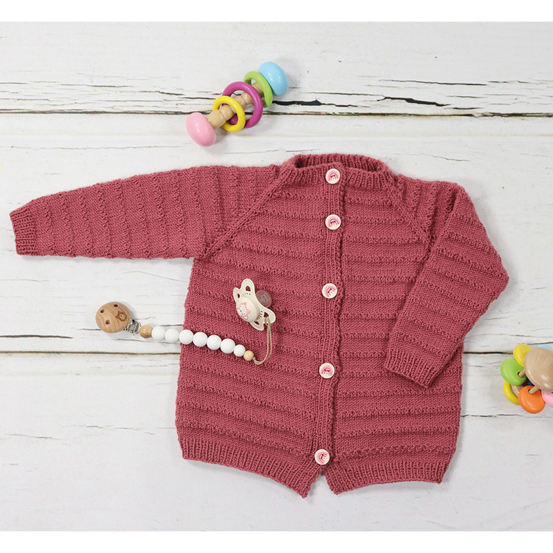 Strickanleitung Kinderjacke "Merino Extrafein" 766042
