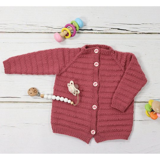 Strickanleitung Kinderjacke "Merino Extrafein" 766042