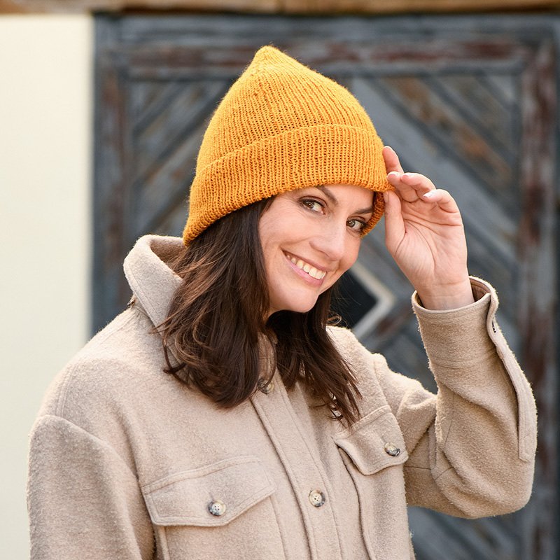 Strickanleitung Damenmütze "Lucca" 766043