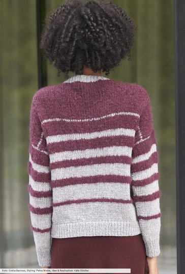Gestreifter Pulli