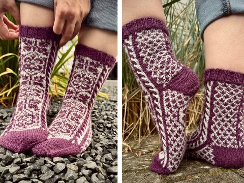 Socken "Lost Gardens of Heligan"