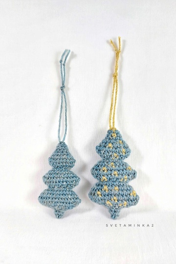Crochet Horse Pattern Keychain & Christmas Tree Amigurumi Tutorial Set of 2
