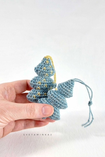 Crochet Horse Pattern Keychain & Christmas Tree Amigurumi Tutorial Set of 2