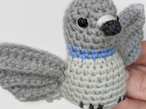Crochet Pigeon Amigurumi Pattern, Crochet Bird Pattern