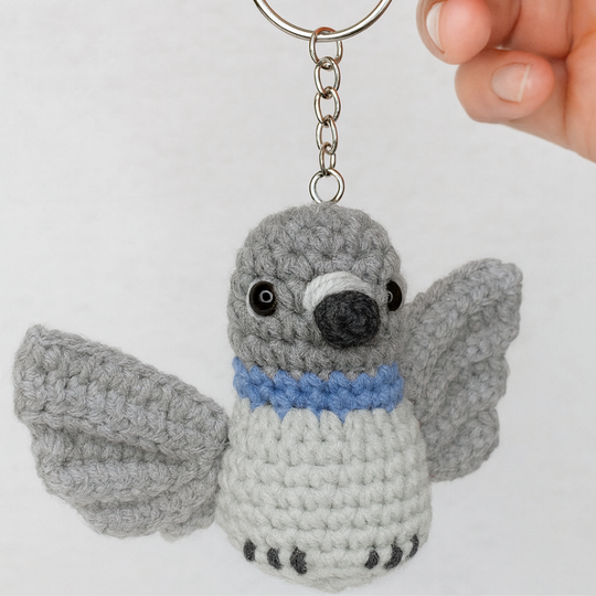 Crochet Pigeon Amigurumi Pattern, Crochet Bird Pattern