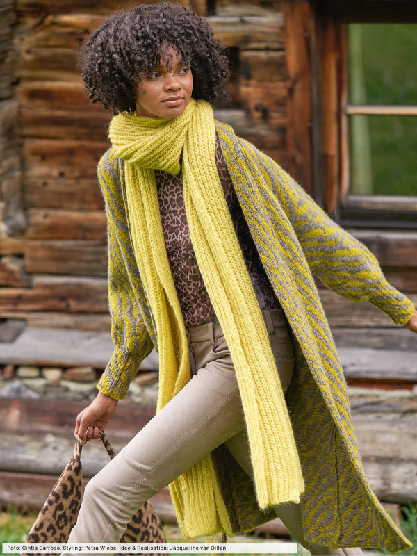 Jacke mit Animalprint