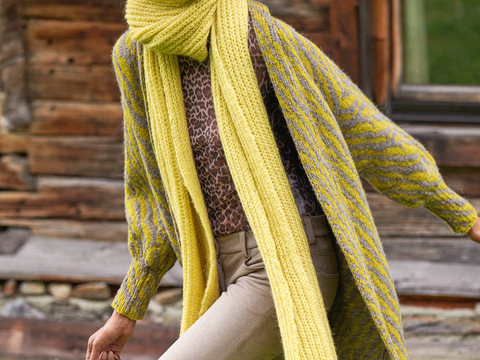 Jacke mit Animalprint