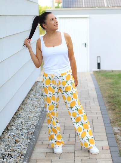 Hose MOENA Gr. 32-56 Schnittmuster PDF Ebook