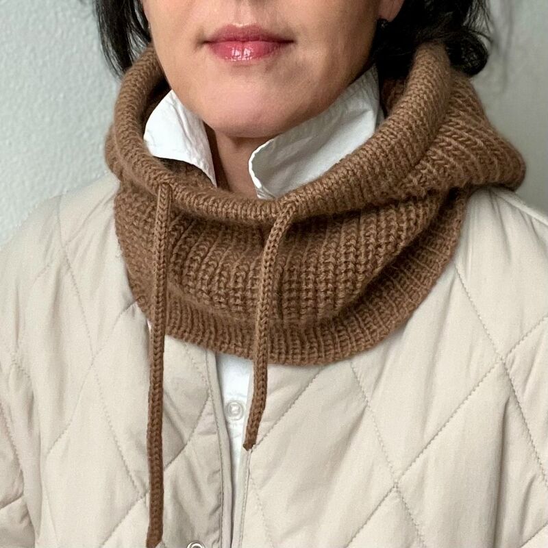 Strickanleitung – Kapuzenschal RUBY– one size - NO.273