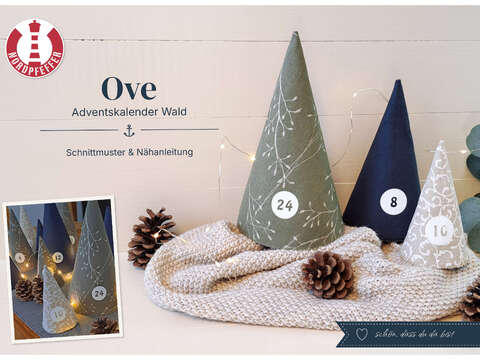 Adventskalender Ove - Schnittmuster und Nähanleitung, E-Book