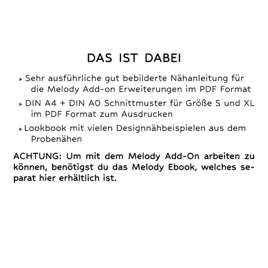 Add-on zur Umhängetasche Melody