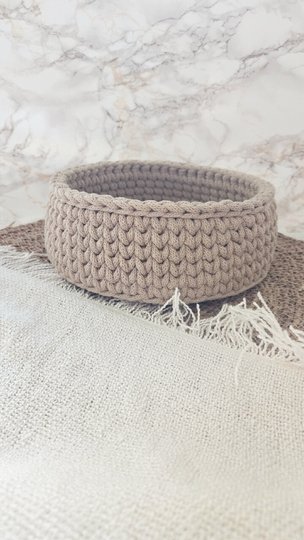 Häkelanleitung rundes Körbchen | Anleitung