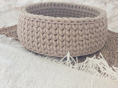 Häkelanleitung rundes Körbchen | Anleitung