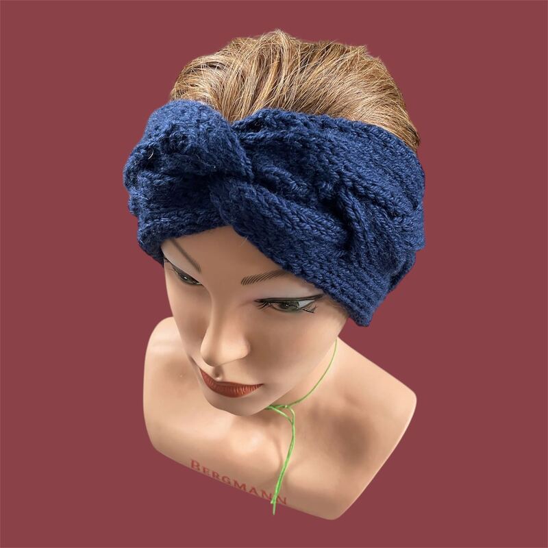 Strickanleitung dickes Stirnband mit Zopfmuster - für Fortgeschrittene - Bild 4