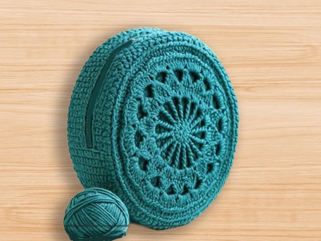 Crochet Round Bag Pattern + Video Tutorial | NontyCrochet - Image 2