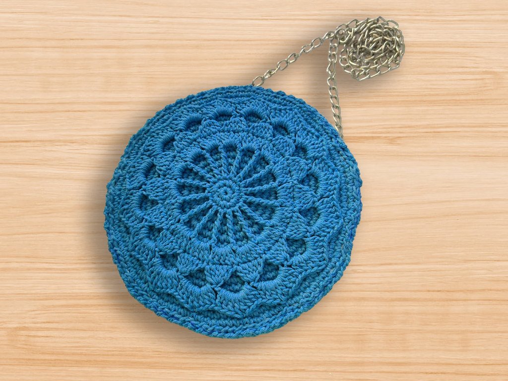 Crochet Round Bag Pattern + Video Tutorial | NontyCrochet - Image 4