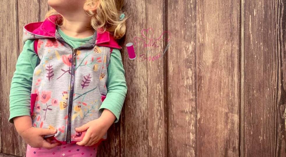 Sannys KinderWeste - Größe 86-176 - E-Book und Nähanleitung