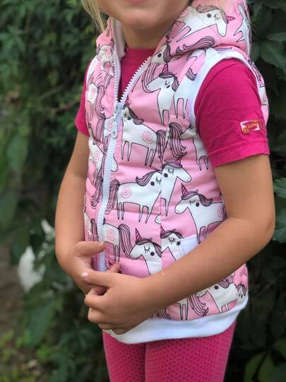 Sannys KinderWeste - Größe 86-176 - E-Book und Nähanleitung