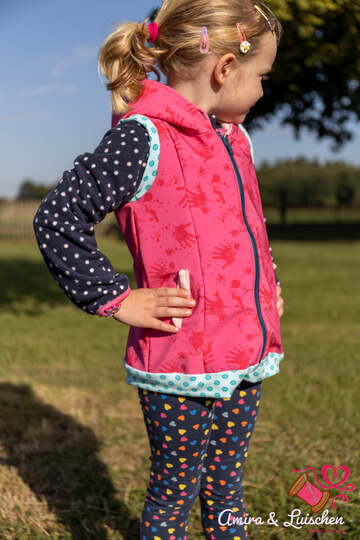 Sannys KinderWeste - Größe 86-176 - E-Book und Nähanleitung